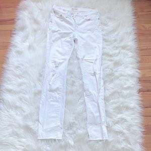 MADEWELL WHITE JEANS. Worn handful of times.